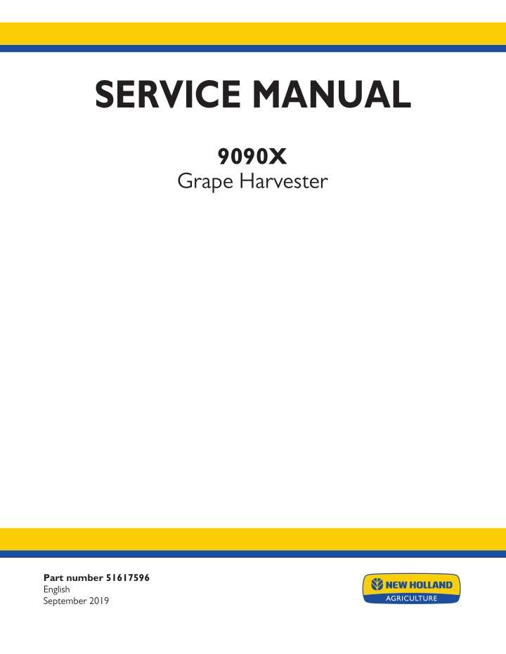 service manual n.w