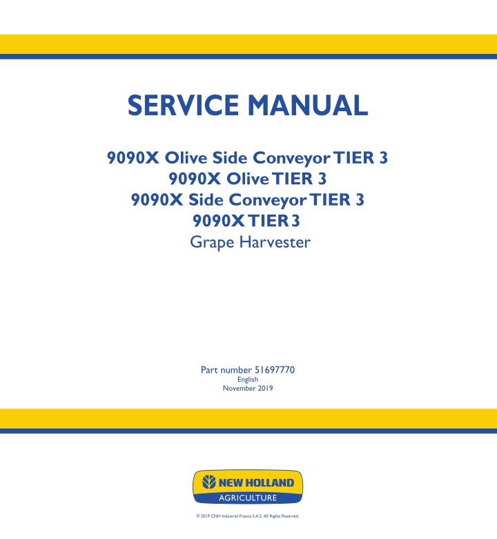 service manual n.w