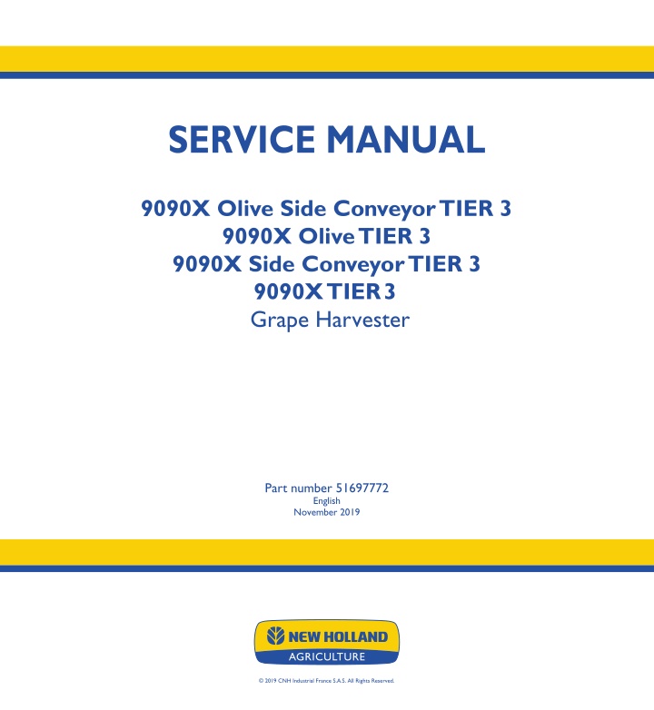 service manual n.w