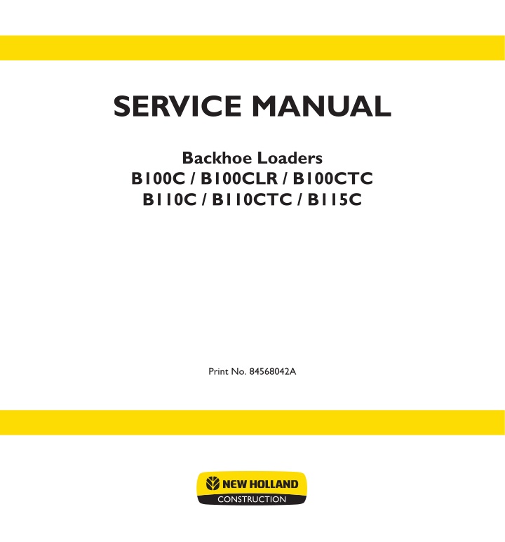 service manual n.w