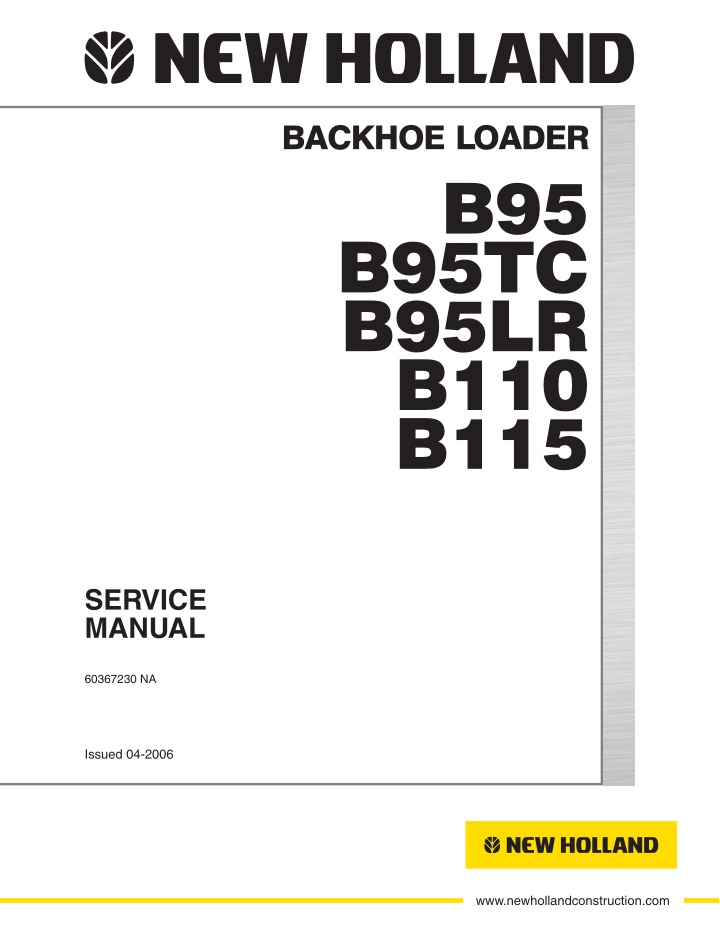 backhoe loader n.w