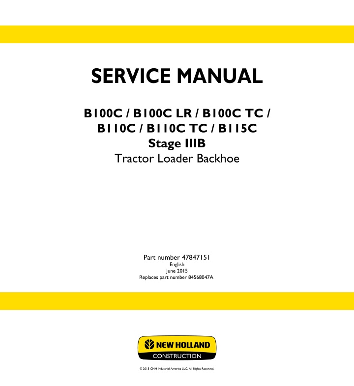 service manual n.w