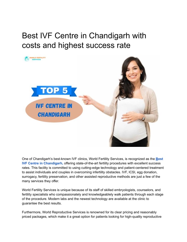best ivf centre in chandigarh with costs n.w
