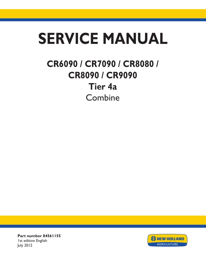 service manual n.w
