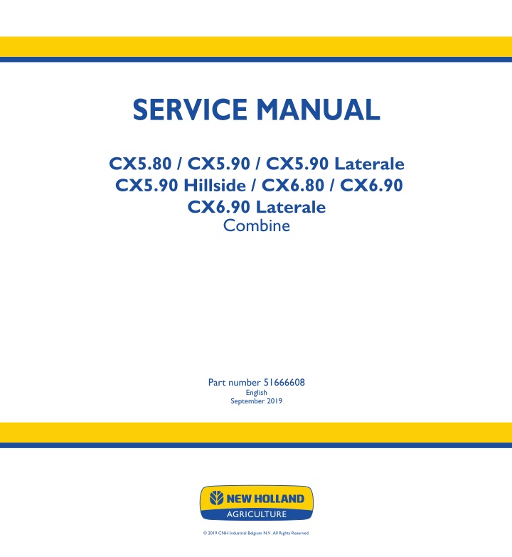 service manual n.w