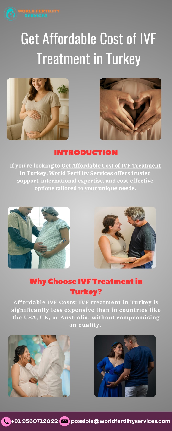 get affordable cost of ivf treatment in turkey n.w