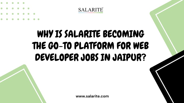 why is salarite becoming the go to platform n.w