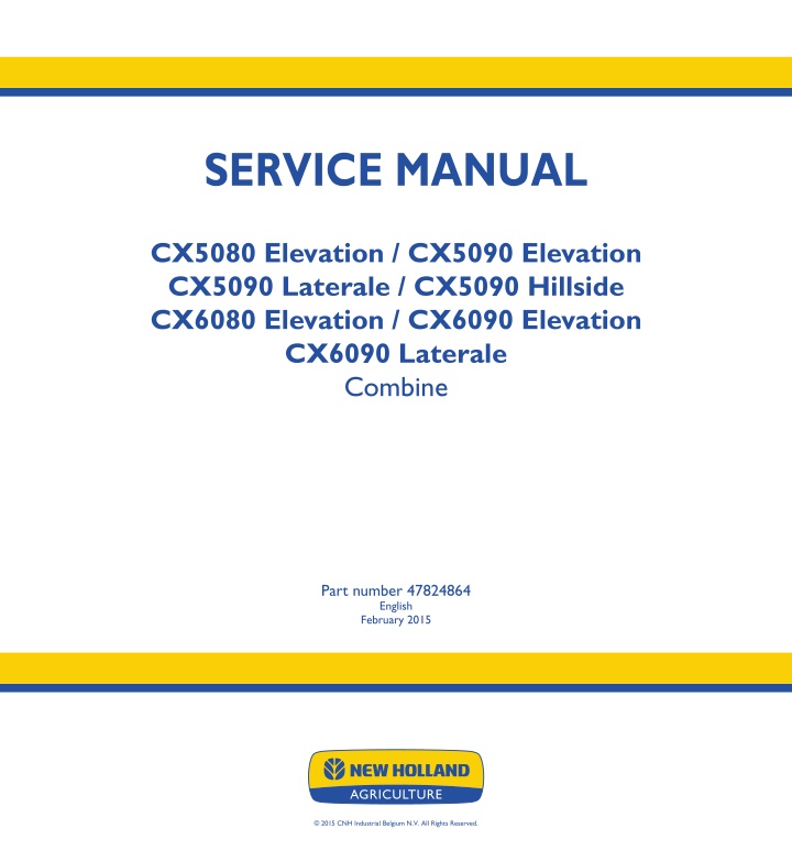service manual n.w