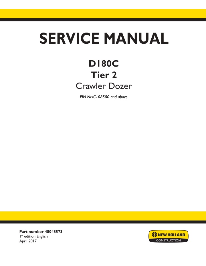 service manual n.w