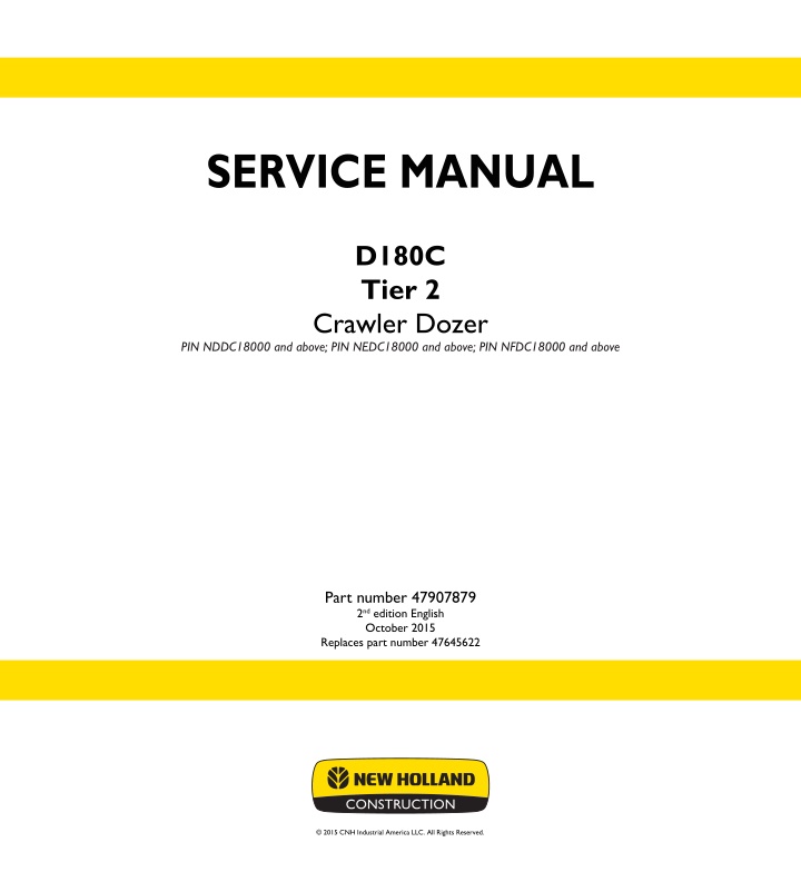 service manual n.w