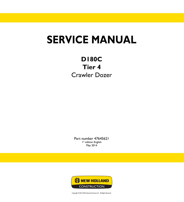service manual n.w