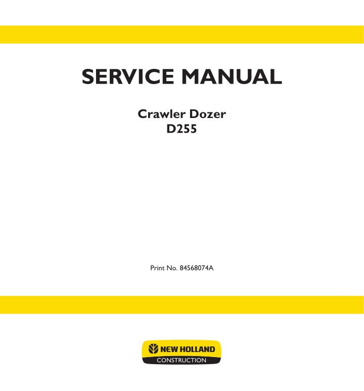 service manual n.w