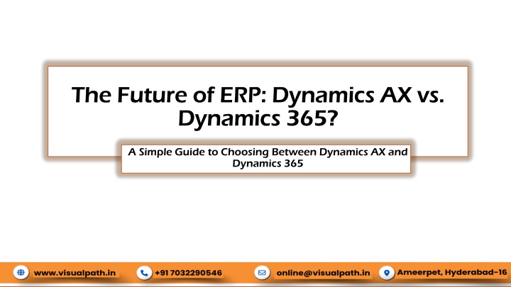 MicroSoft Dynamics Ax Training – Beginner to Expert