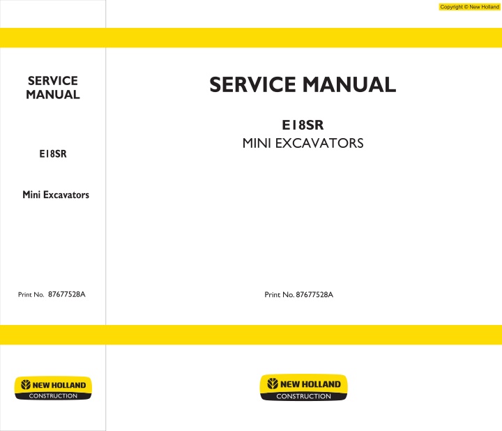 service manual n.w