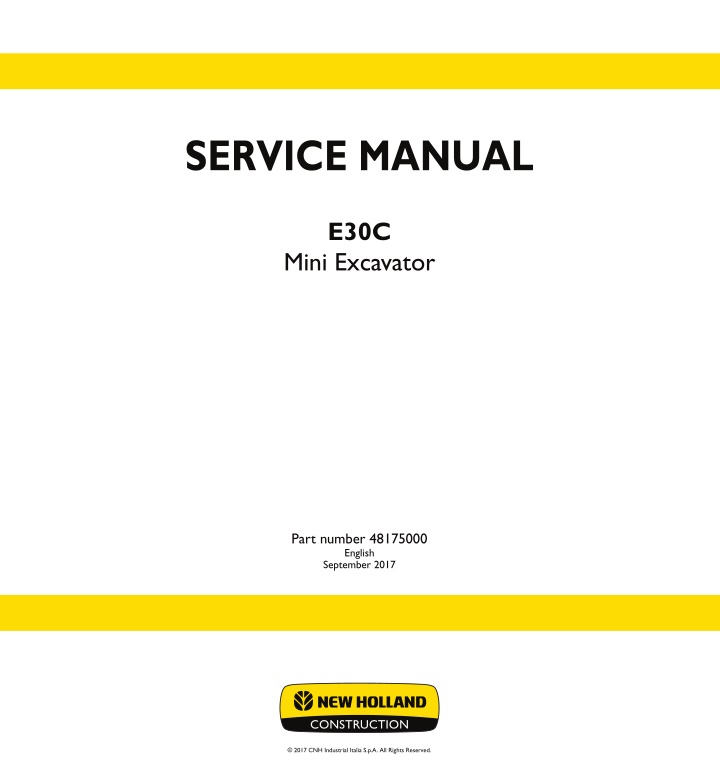 service manual n.w
