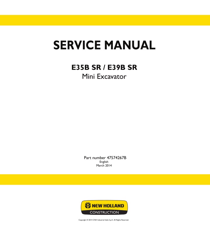 service manual n.w