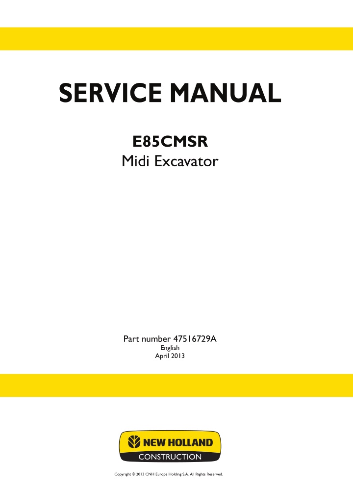 service manual n.w