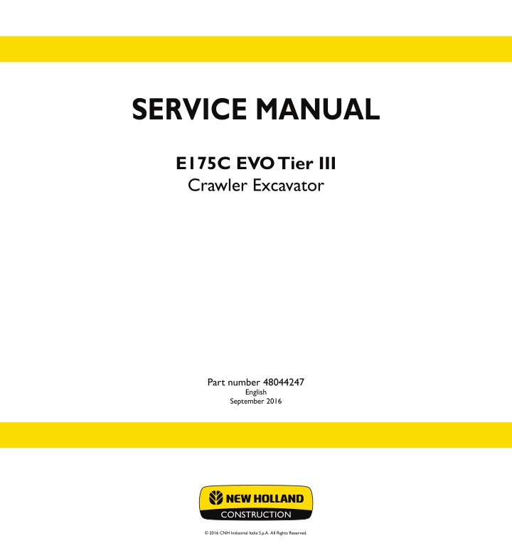 service manual n.w