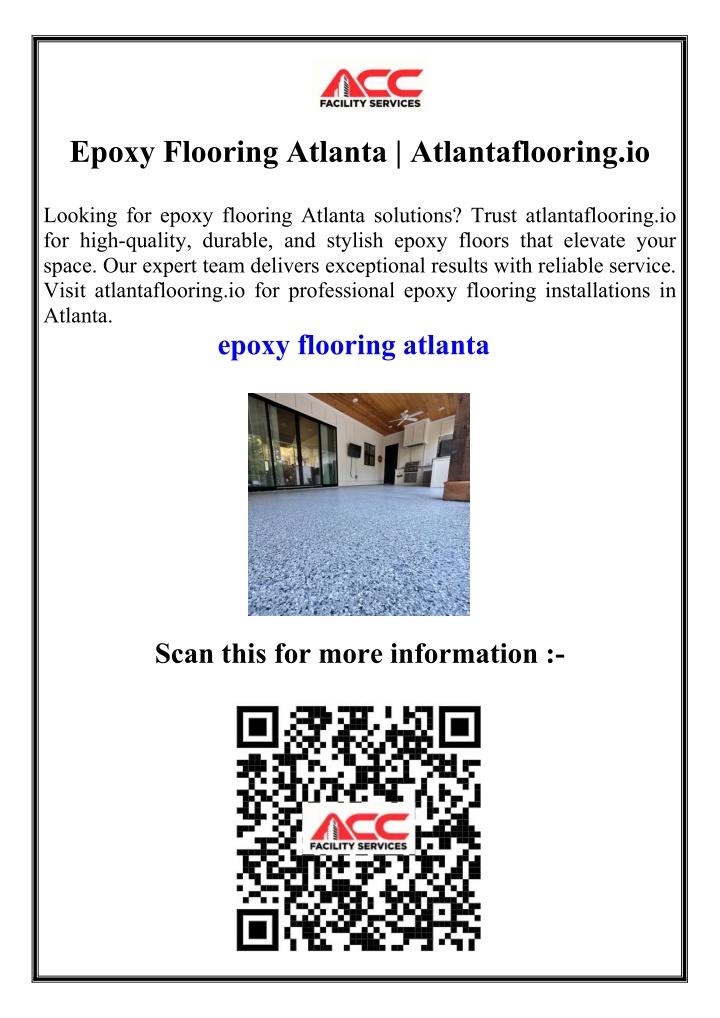 epoxy flooring atlanta atlantaflooring io n.w