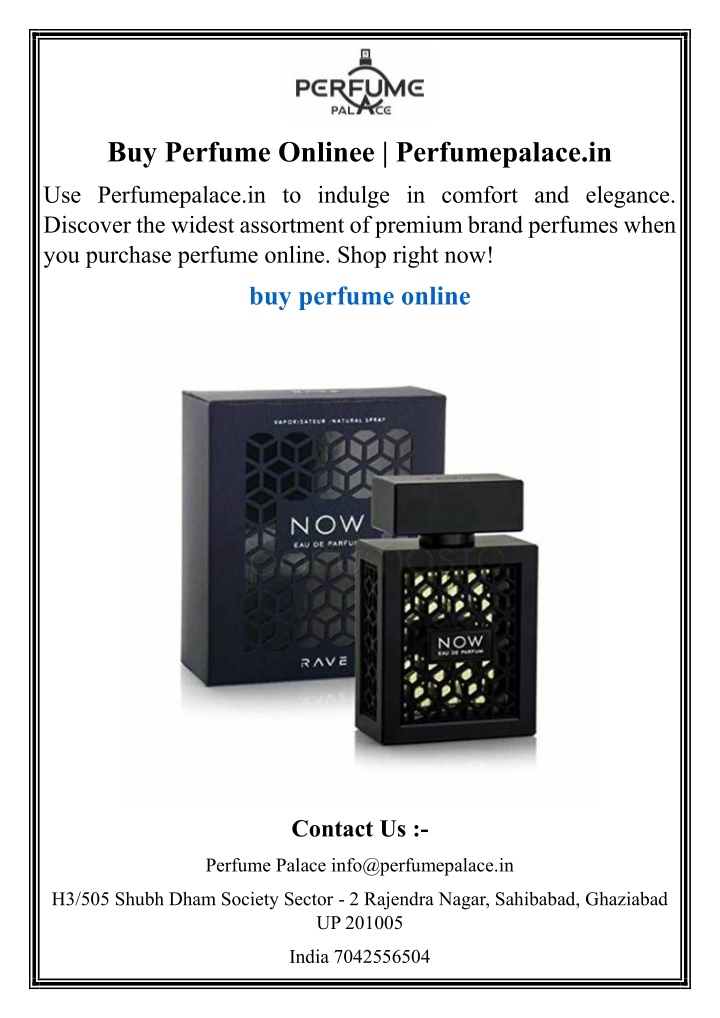 buy perfume onlinee perfumepalace in n.w