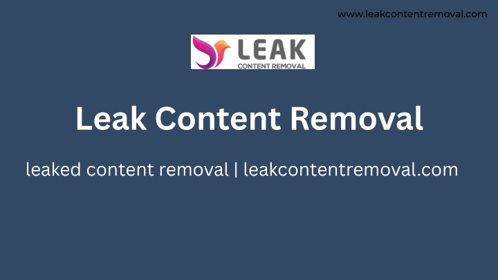 www leakcontentremoval com n.w
