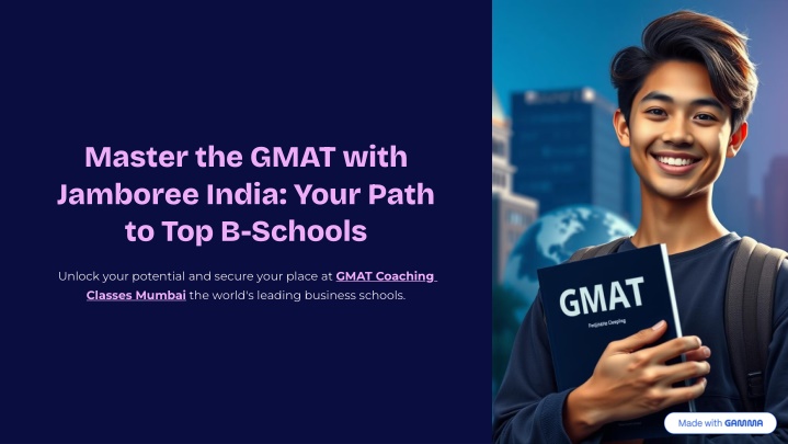 master the gmat with jamboree india your path n.w
