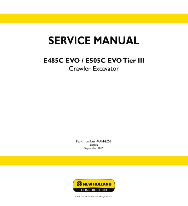 service manual n.w