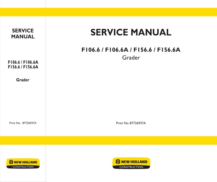service manual n.w