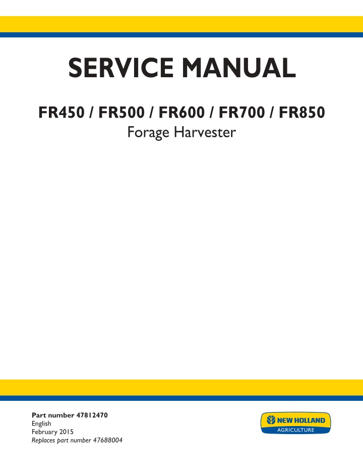 service manual n.w