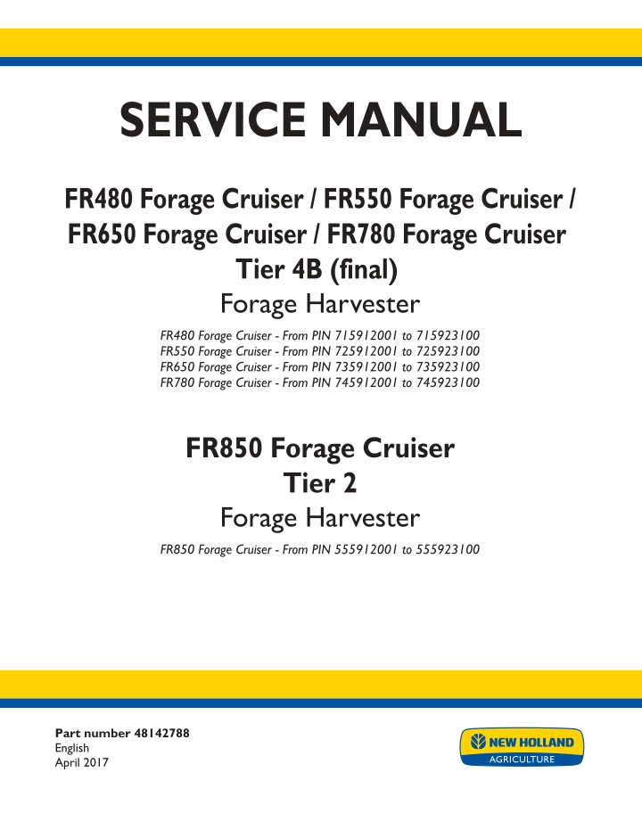 service manual n.w