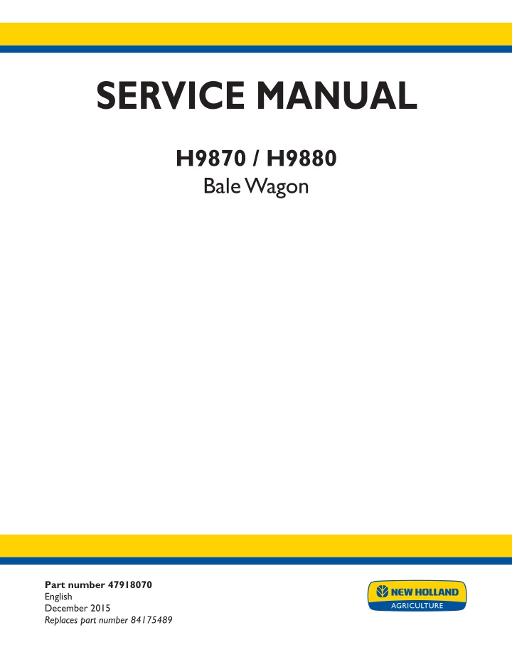 service manual n.w