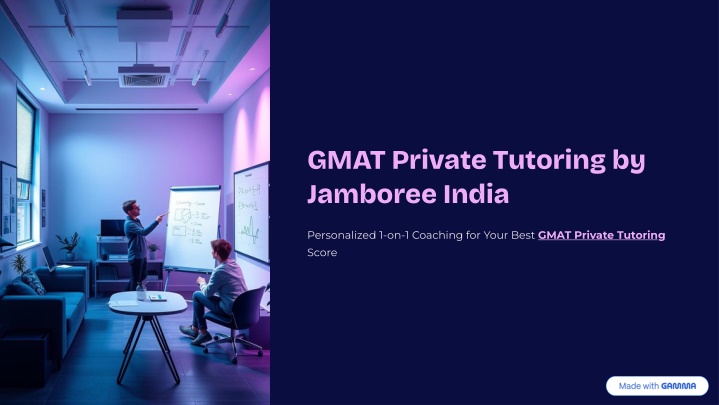 gmat private tutoring by jamboree india n.w