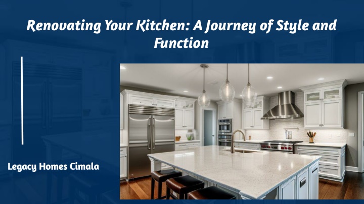 Renovating Your Kitchen A Journey of Style and Function