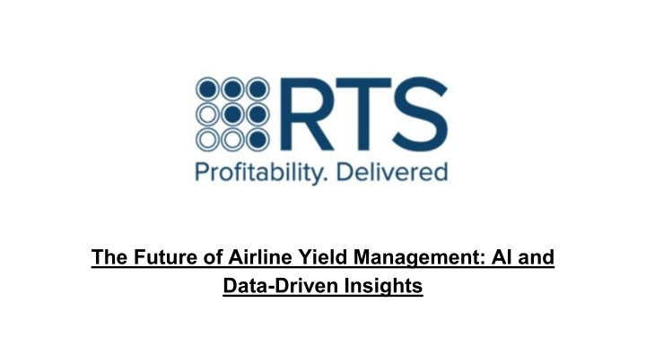 The Future of Airline Yield Management_ AI and Data-Driven Insights