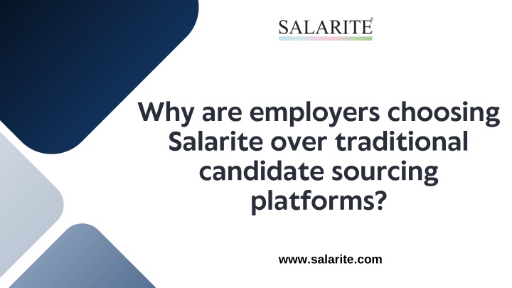 why are employers choosing salarite over n.w