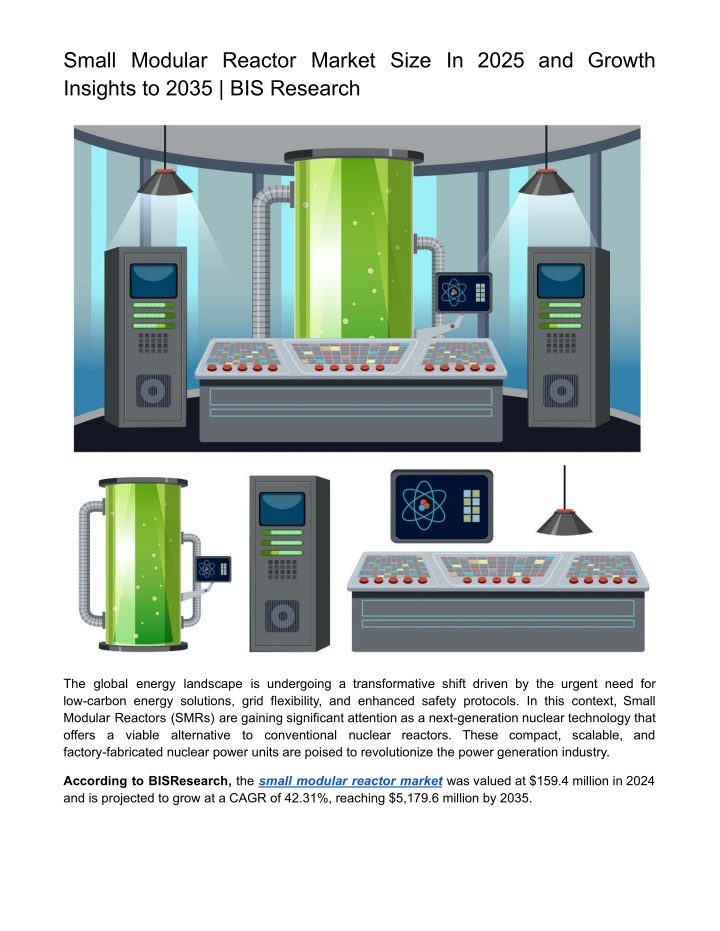 small modular reactor market size in 2025 n.w