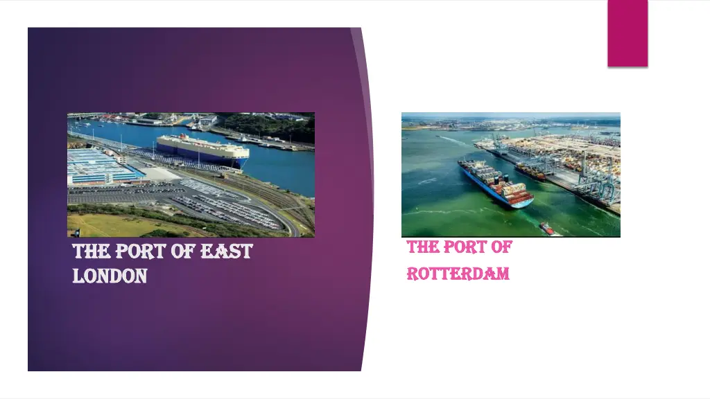 the port of the port of rotterdam rotterdam n.w