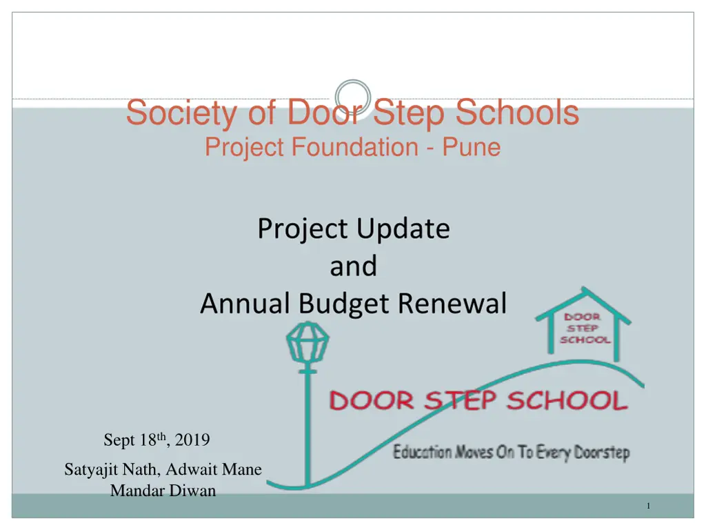 society of door step schools project foundation n.w