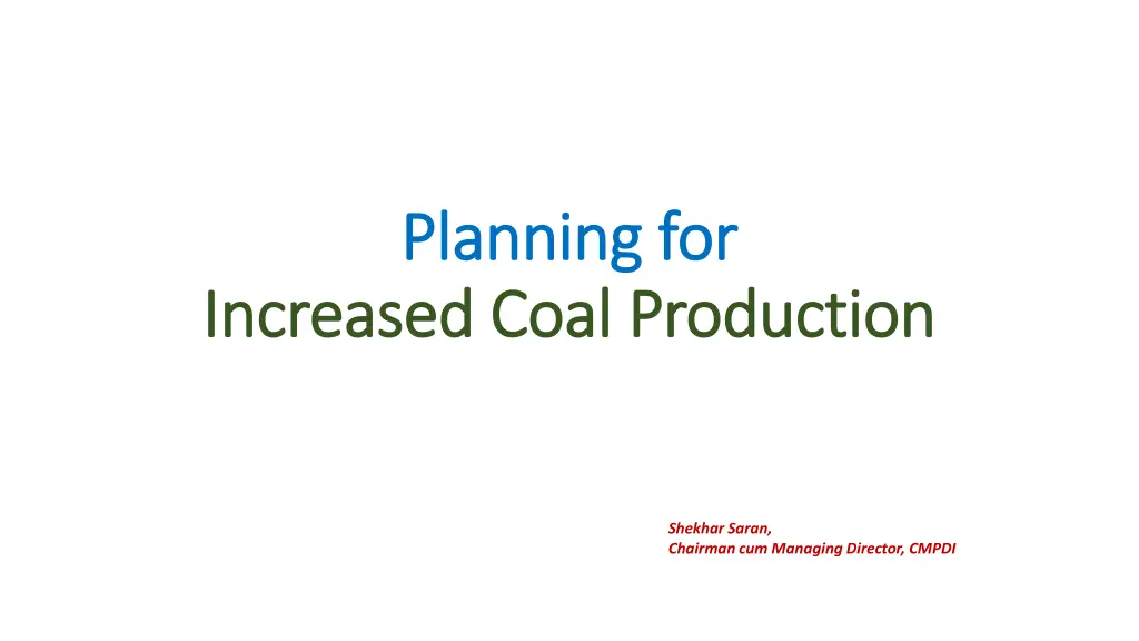 planning for planning for n.w