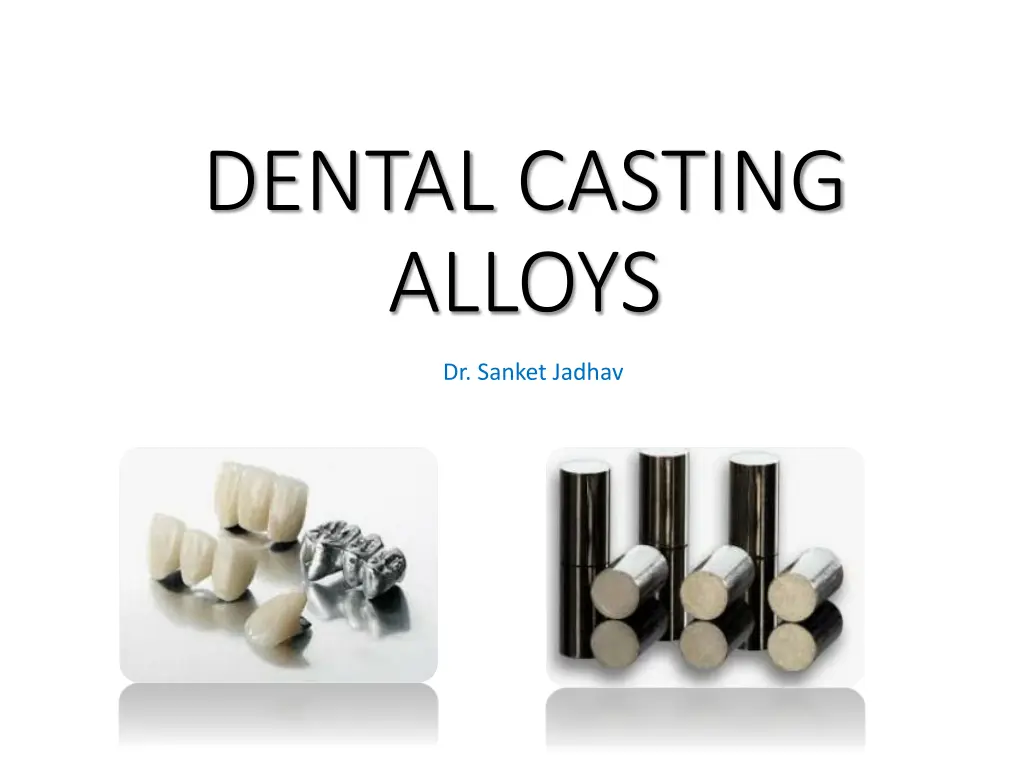 dental casting alloys n.w