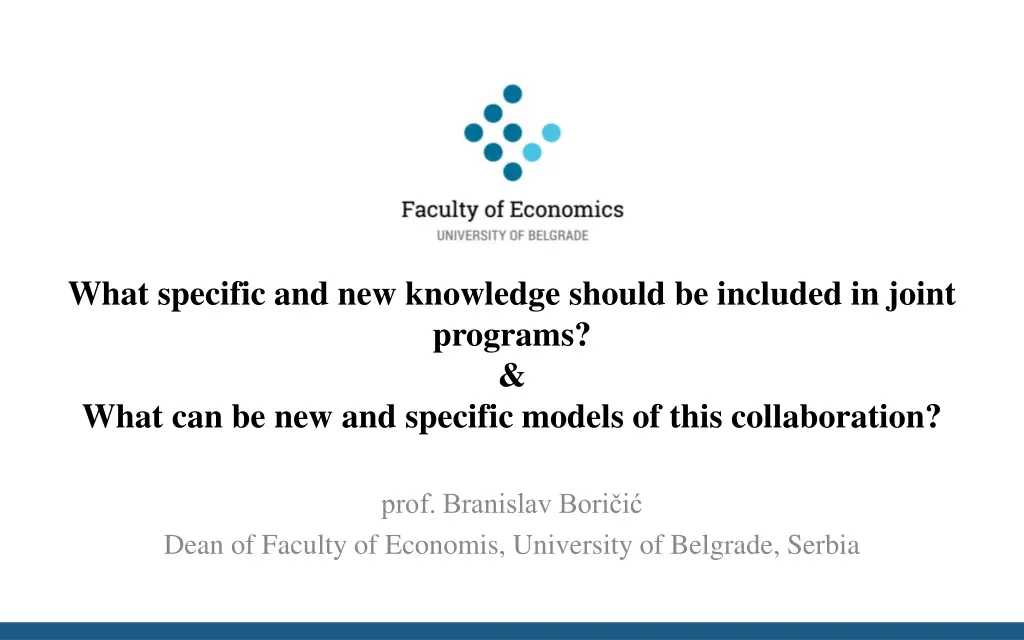 what specific and new knowledge should n.w