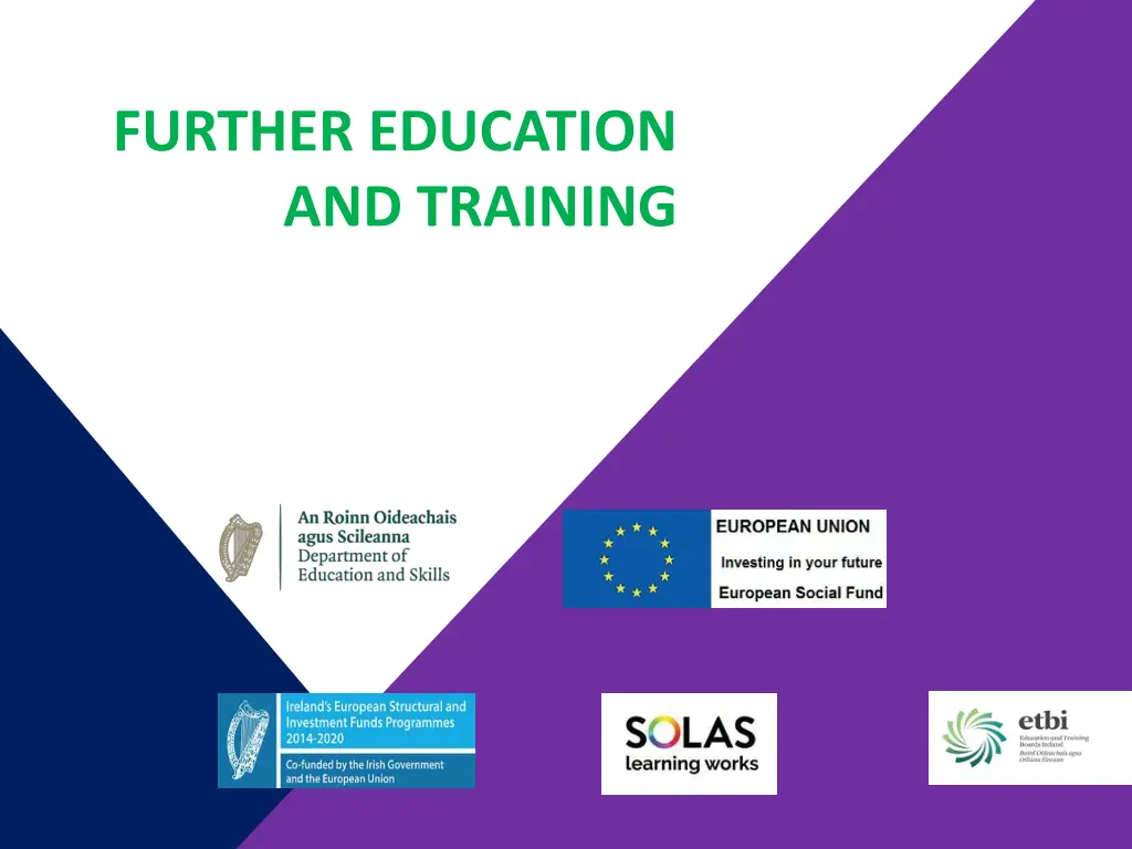 further education and training n.w