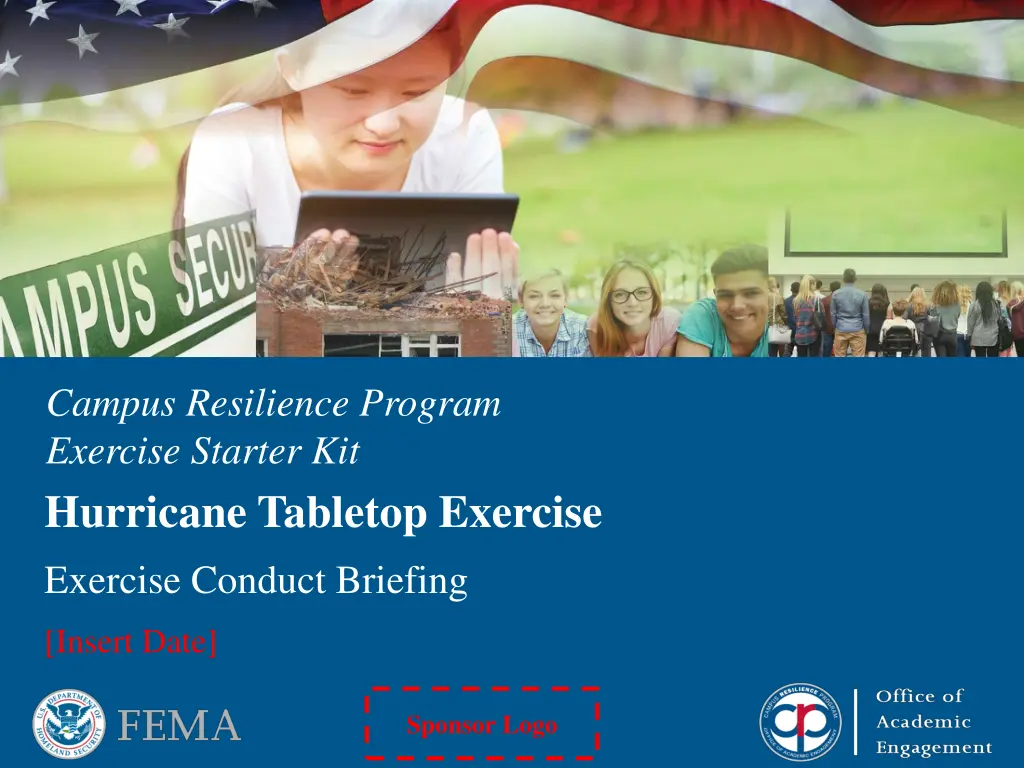 campus resilience program exercise starter kit n.w