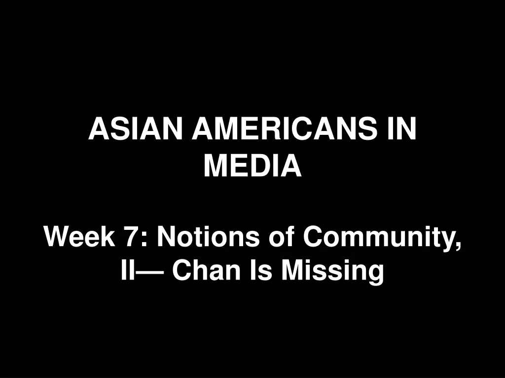 asian americans in media n.w