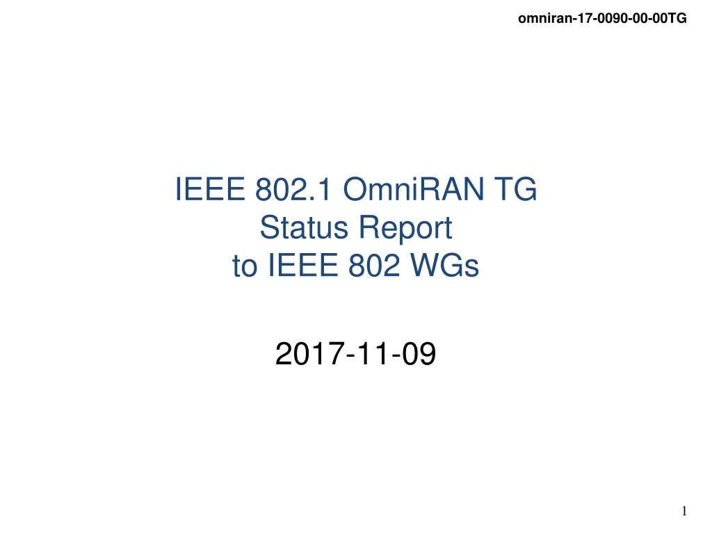 omniran 17 0090 00 00tg n.w