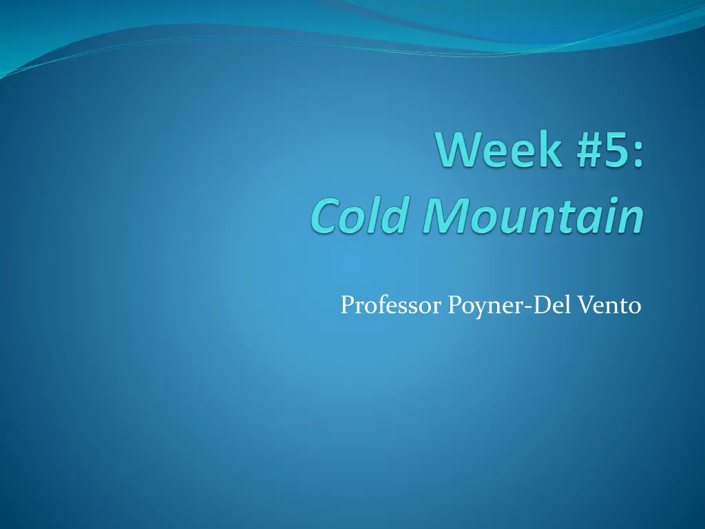 professor poyner del vento n.w