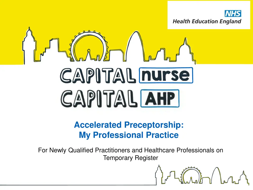 accelerated preceptorship my professional practice n.w