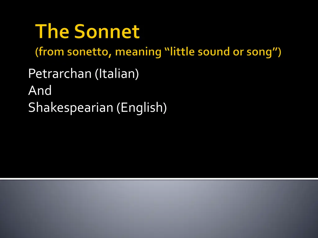 petrarchan italian and shakespearian english n.w