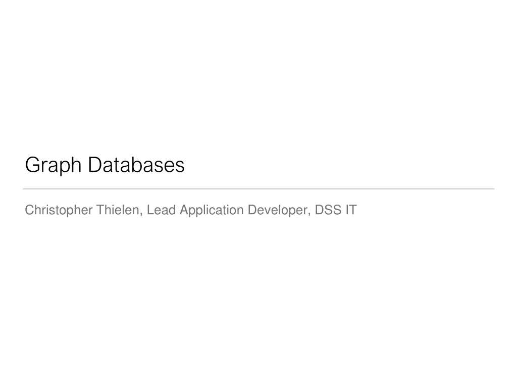 graph databases n.w