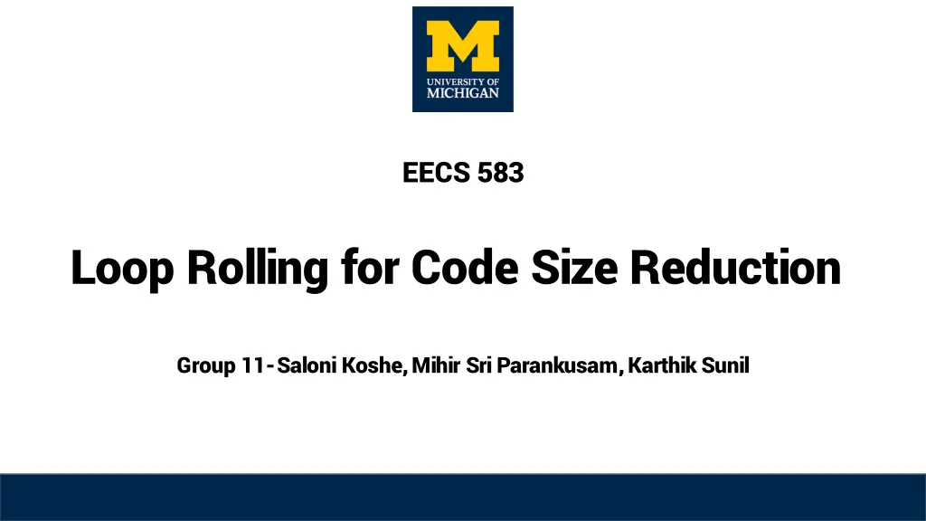 eecs 583 n.w